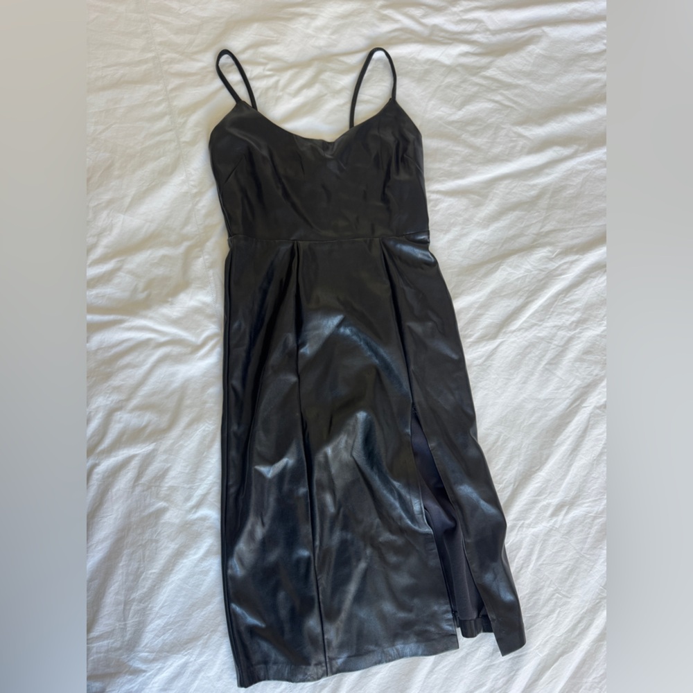 Steve Madden Black Leather dress